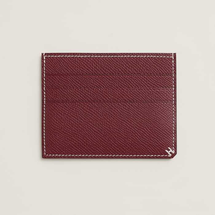 Rouge H H Sellier Card Holder