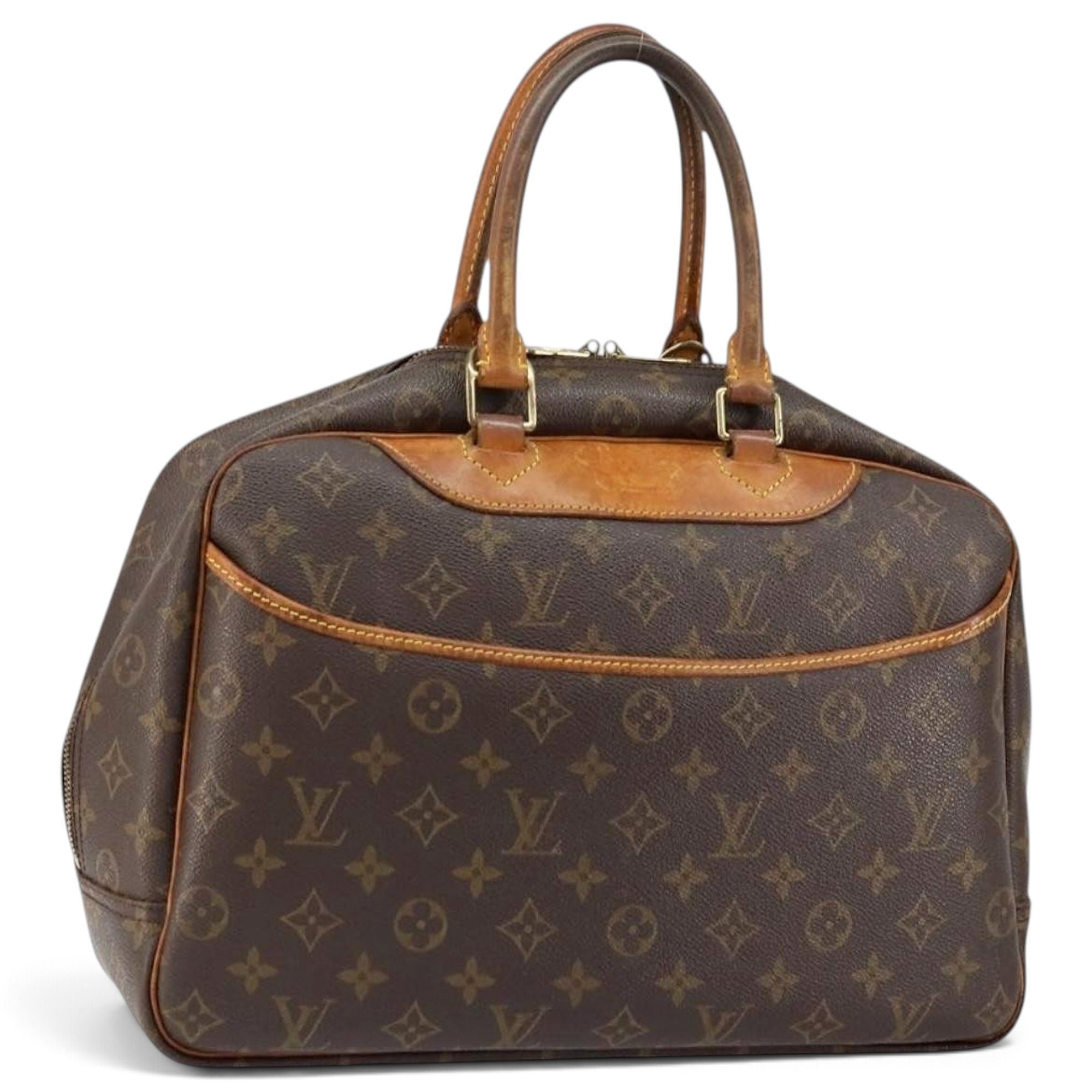 Louis Vuitton Deauville leather handbag