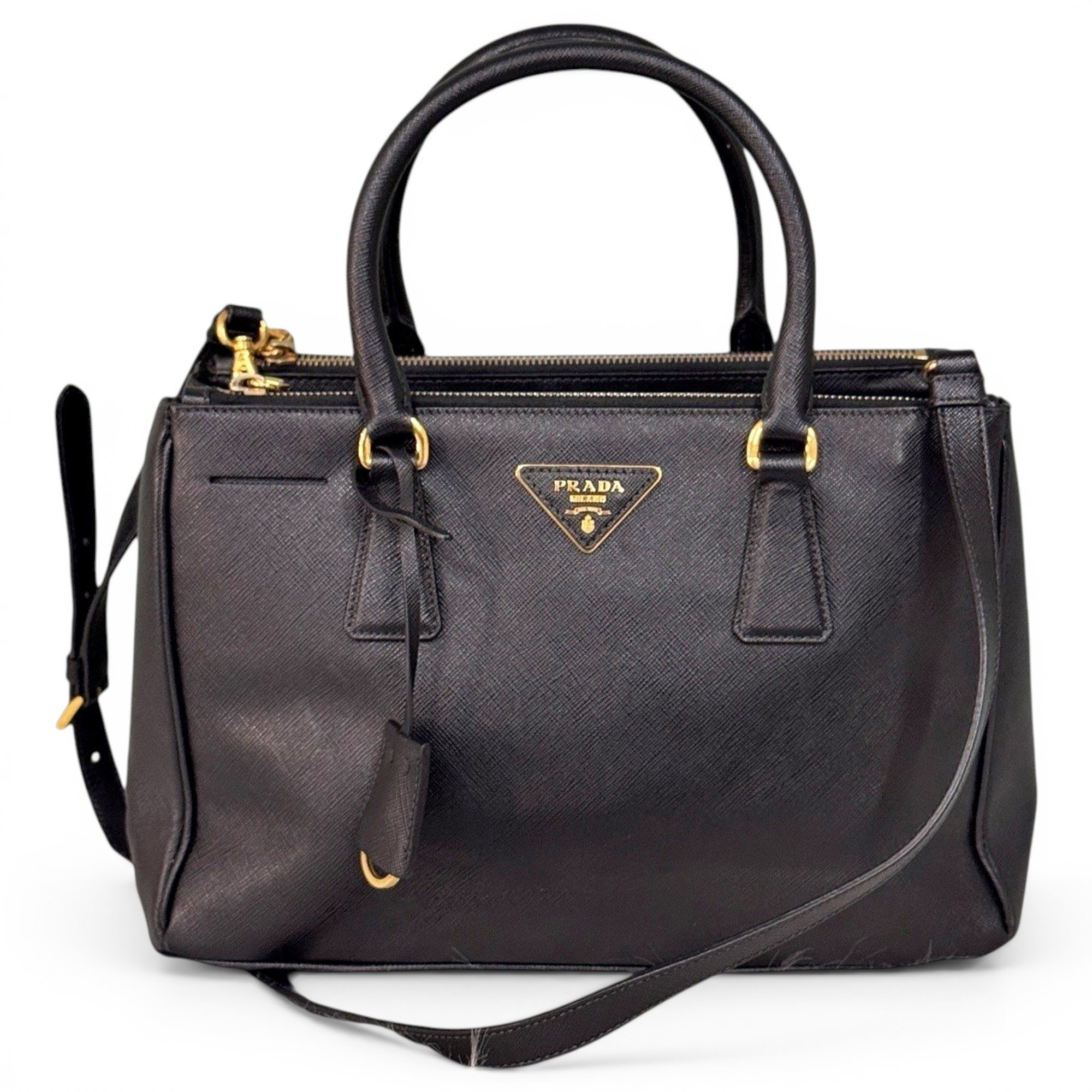 Galleria leather handbag