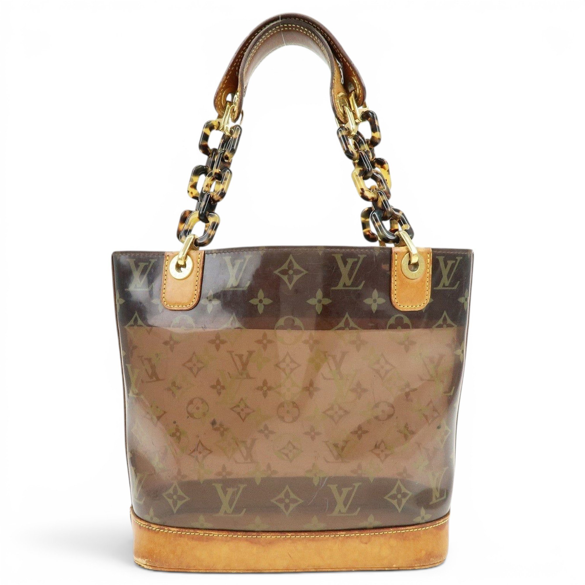Ambre leather tote