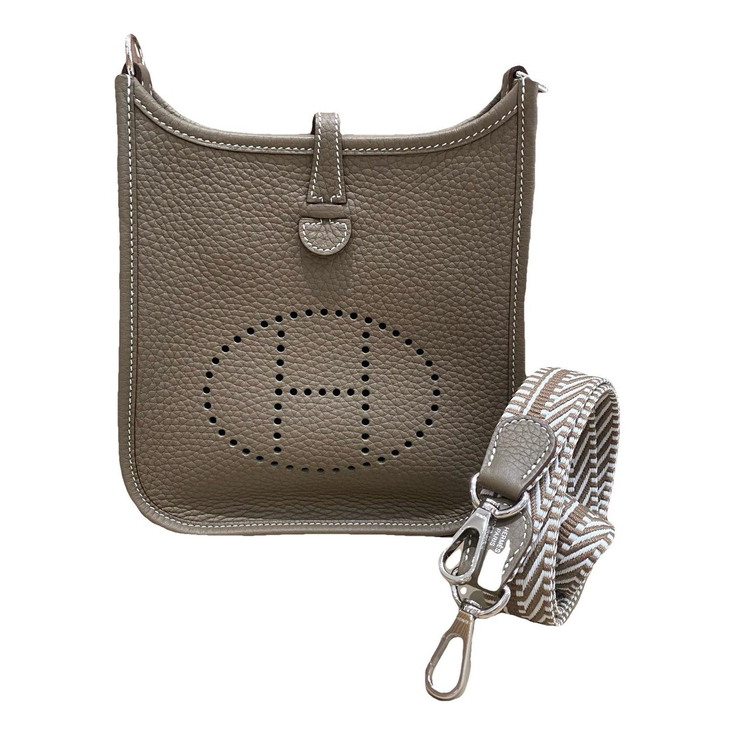Evelyne leather crossbody bag