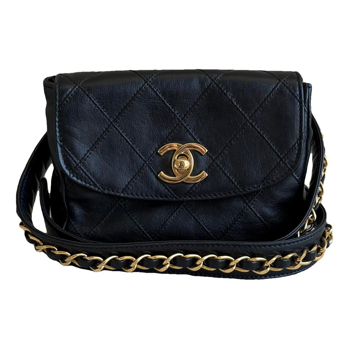 Leather mini bag