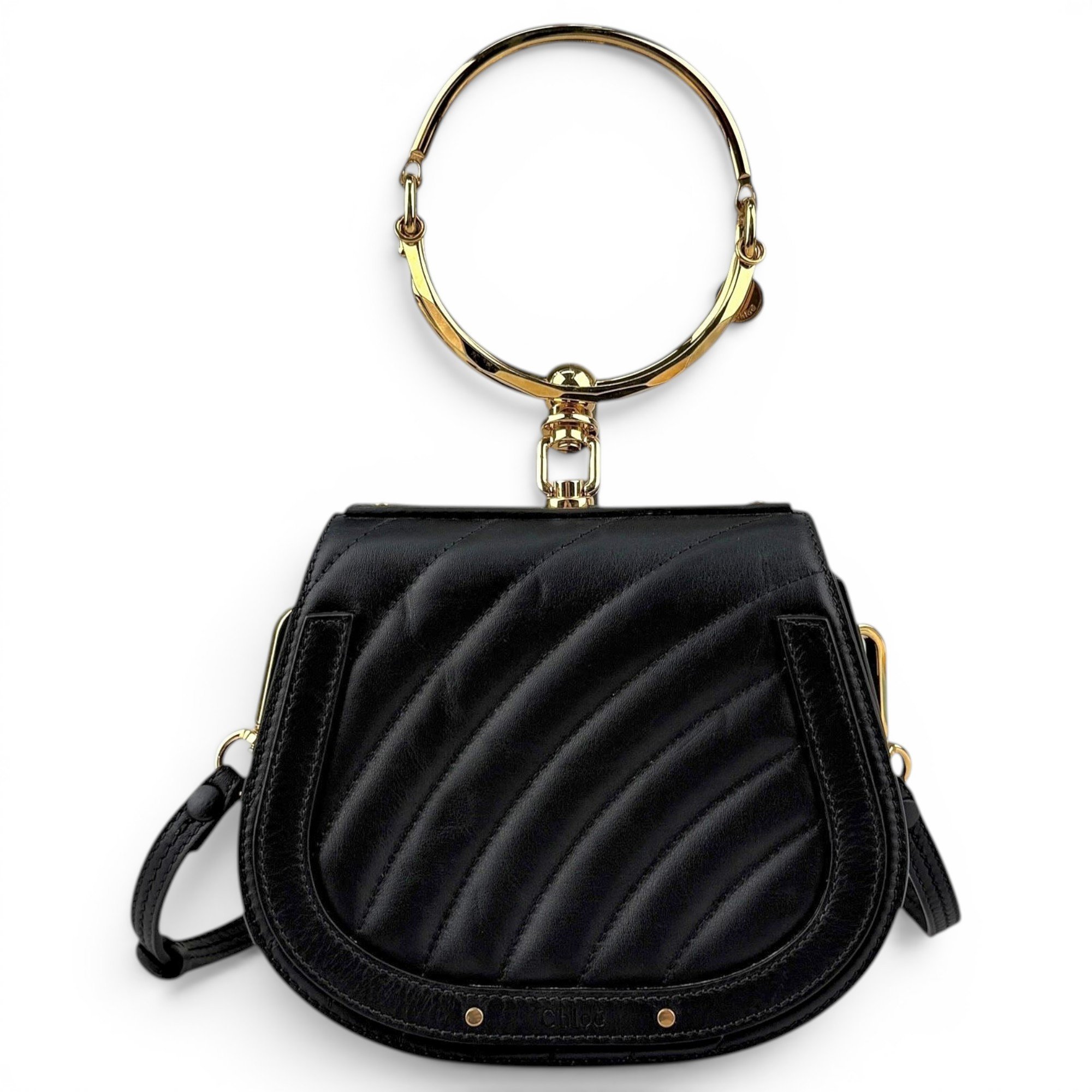 Bracelet Nile leather crossbody bag