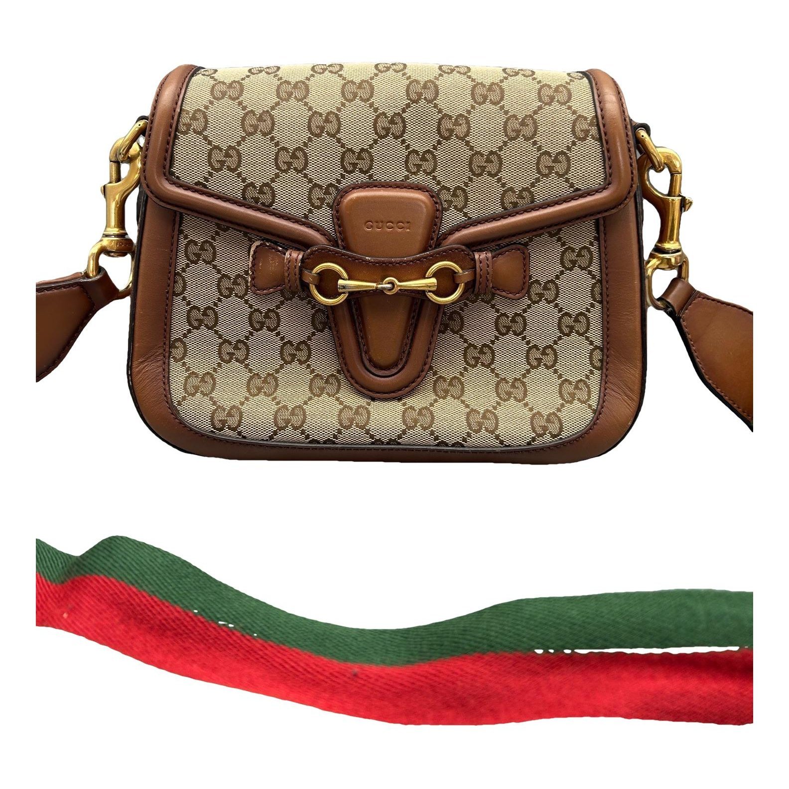 Lady Web leather handbag