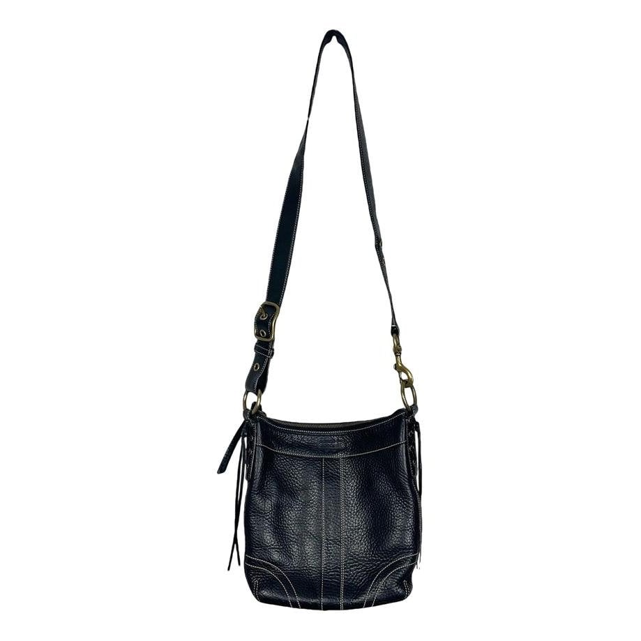 Leather crossbody bag