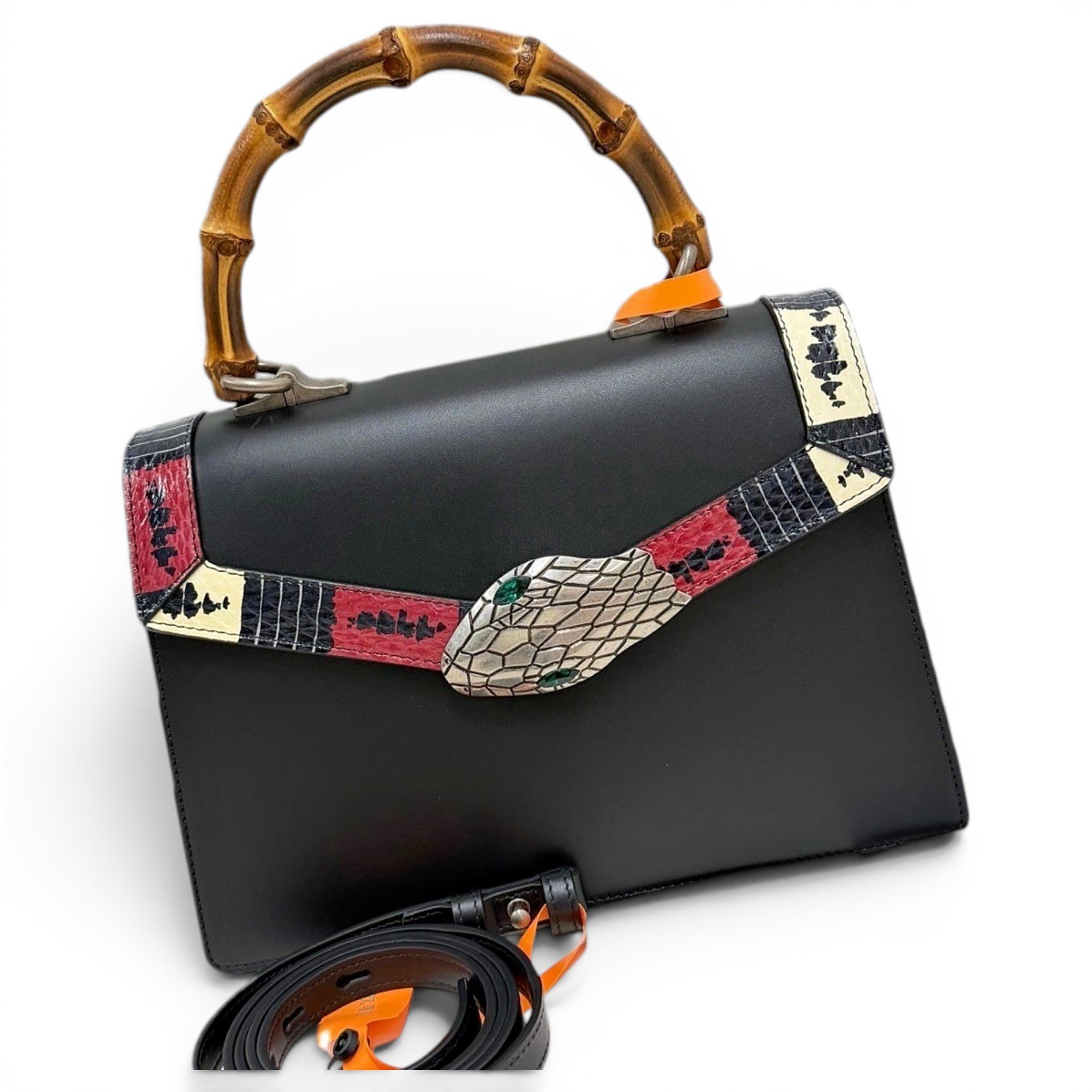 Leather handbag
