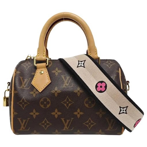 Nano Speedy / Mini HL leather handbag
