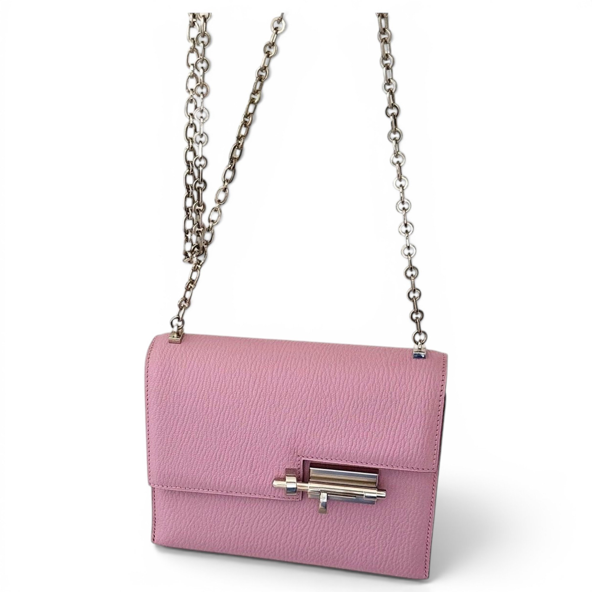 Verrou Mini leather handbag