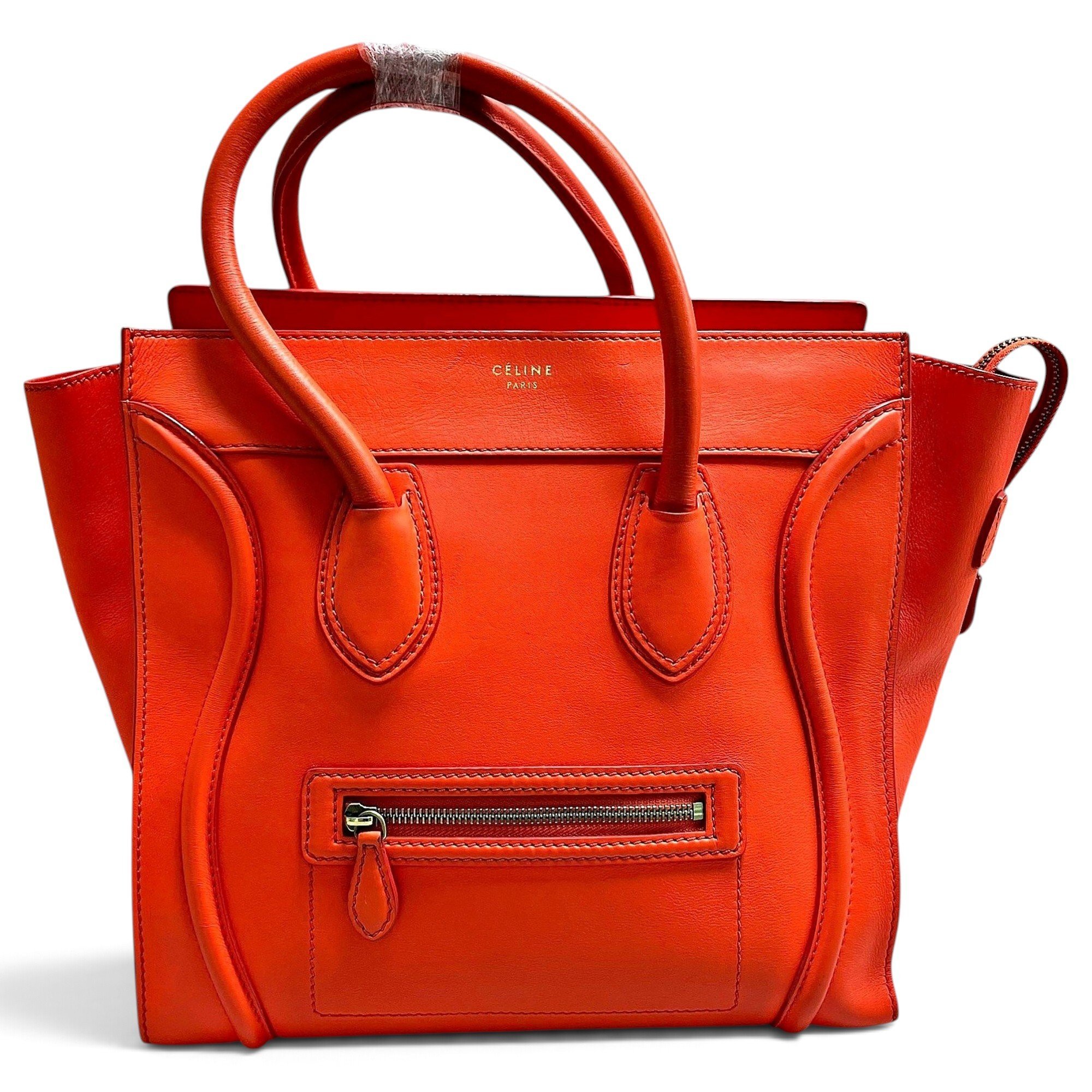 Luggage leather handbag