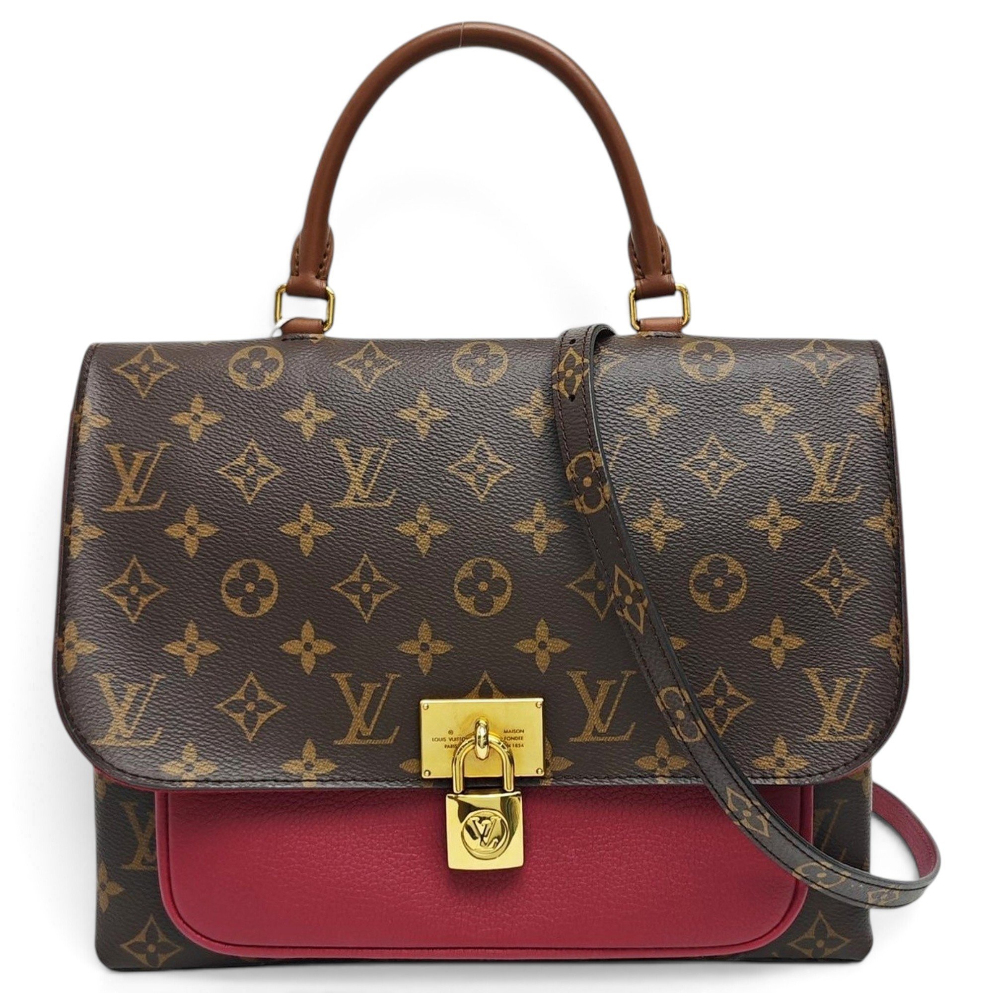Marignan leather handbag