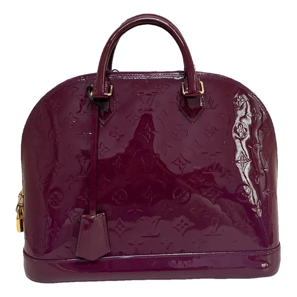 Alma patent leather handbag