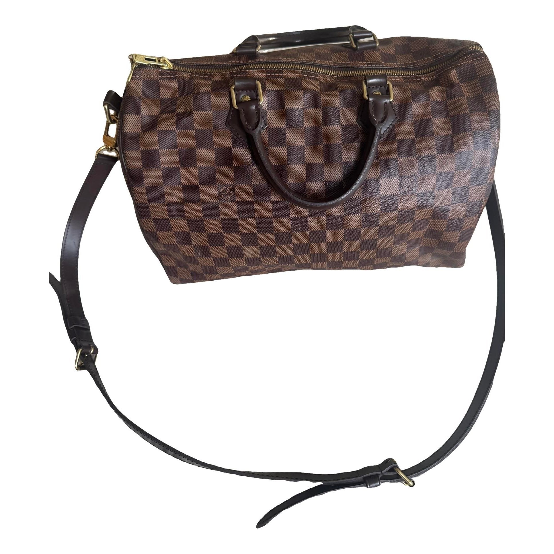 Speedy leather handbag