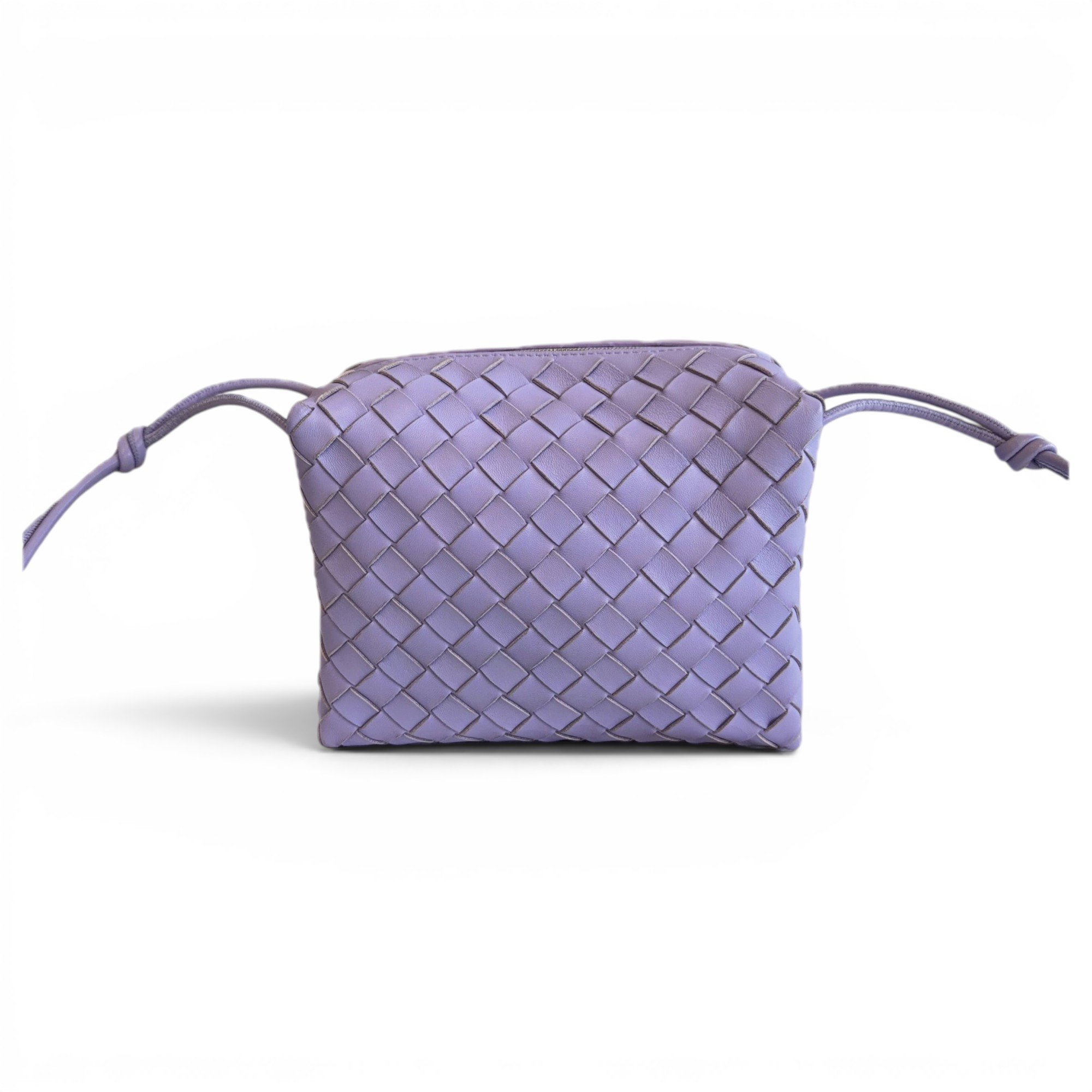 Loop leather handbag