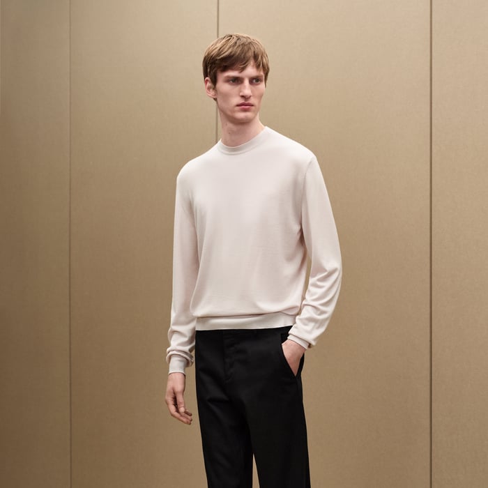Quartz "Detail H" Crewneck Sweater