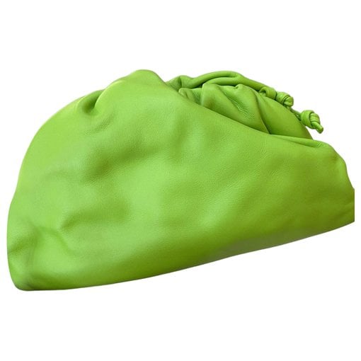 Pouch leather handbag