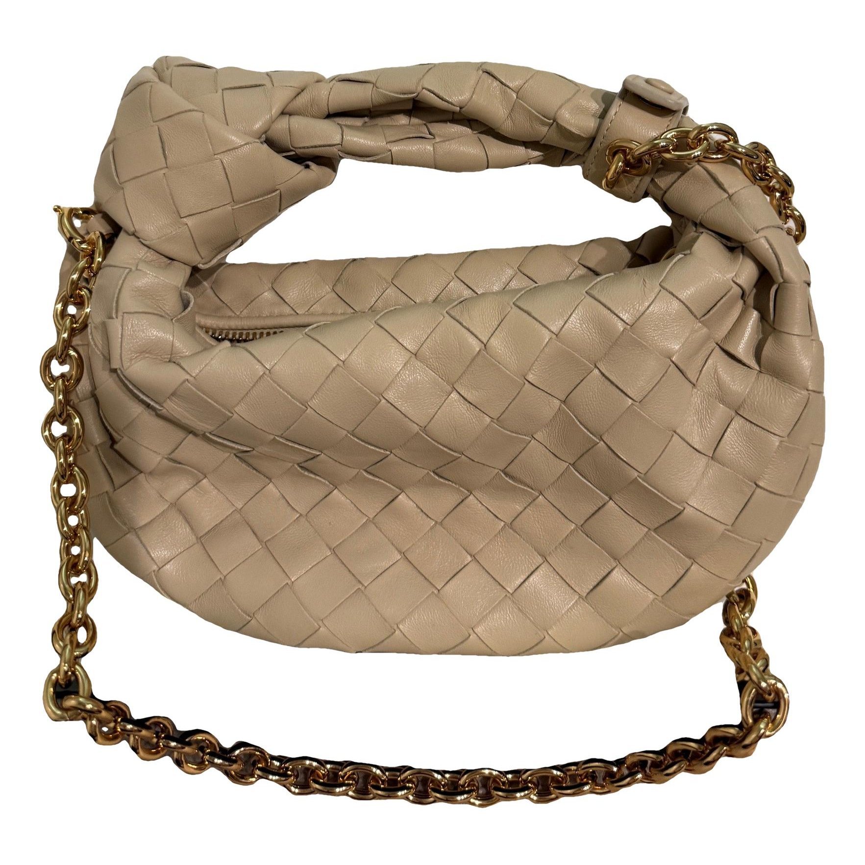 Jodie Chain leather handbag