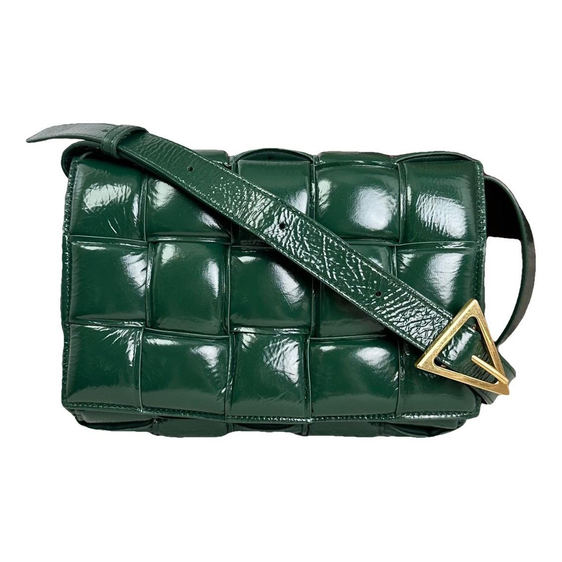 Cassette Padded leather handbag