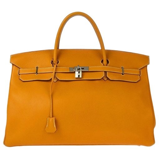 Birkin 35 leather handbag