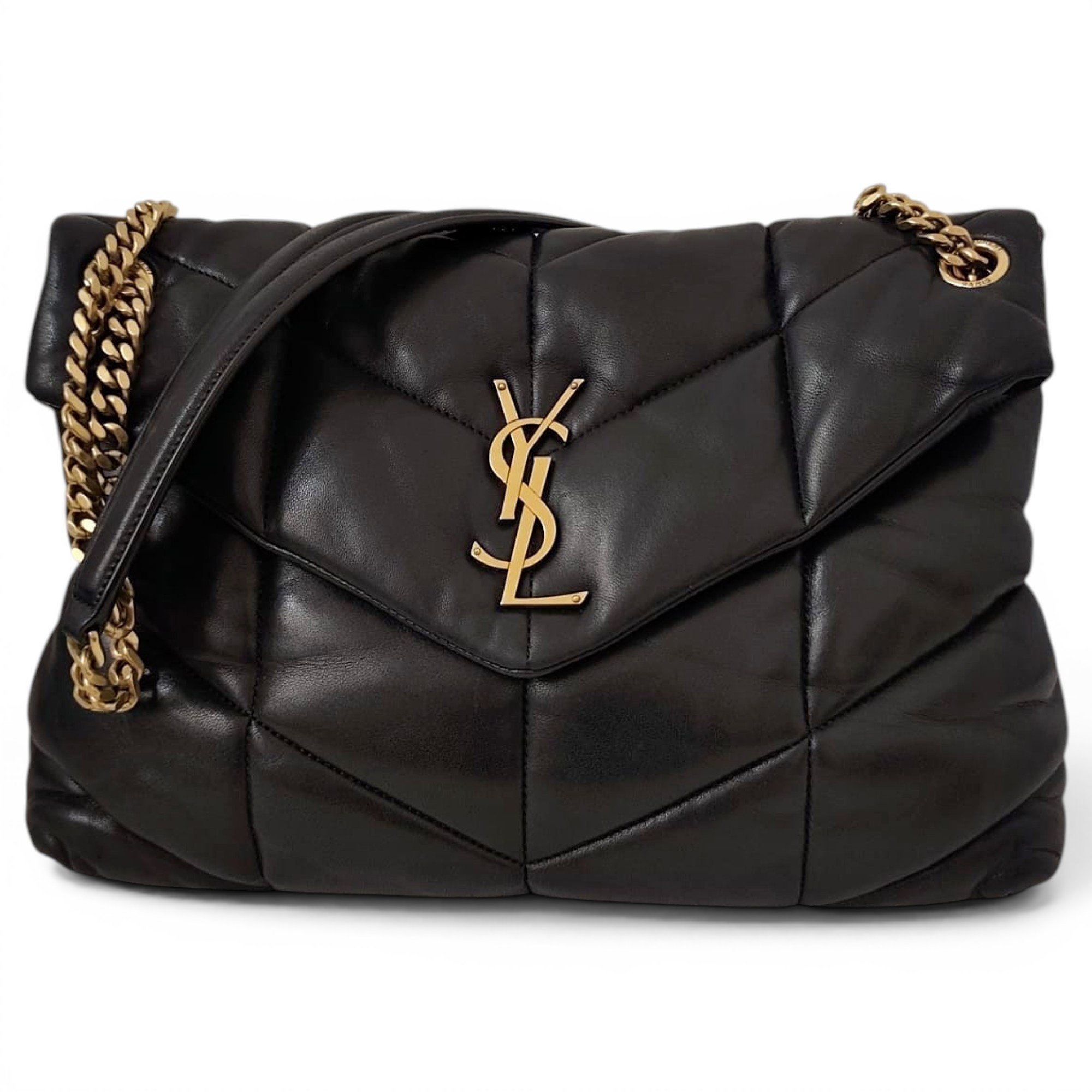 Loulou Puffer leather handbag