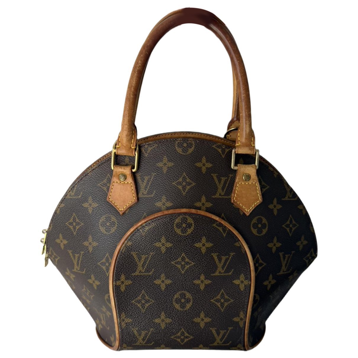 Ellipse cloth handbag