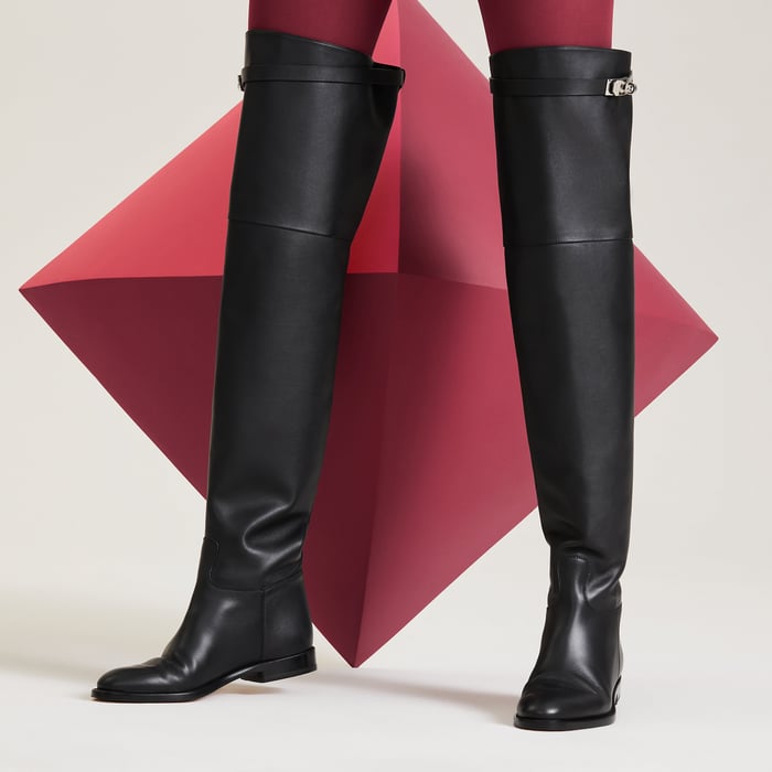 Noir High Boot