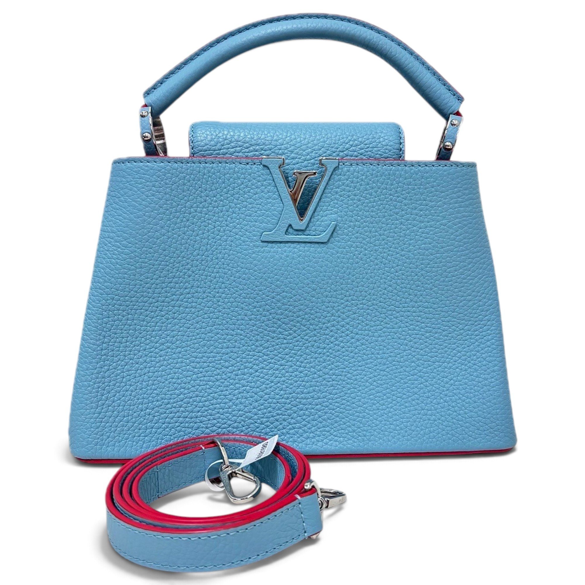 Capucines leather tote