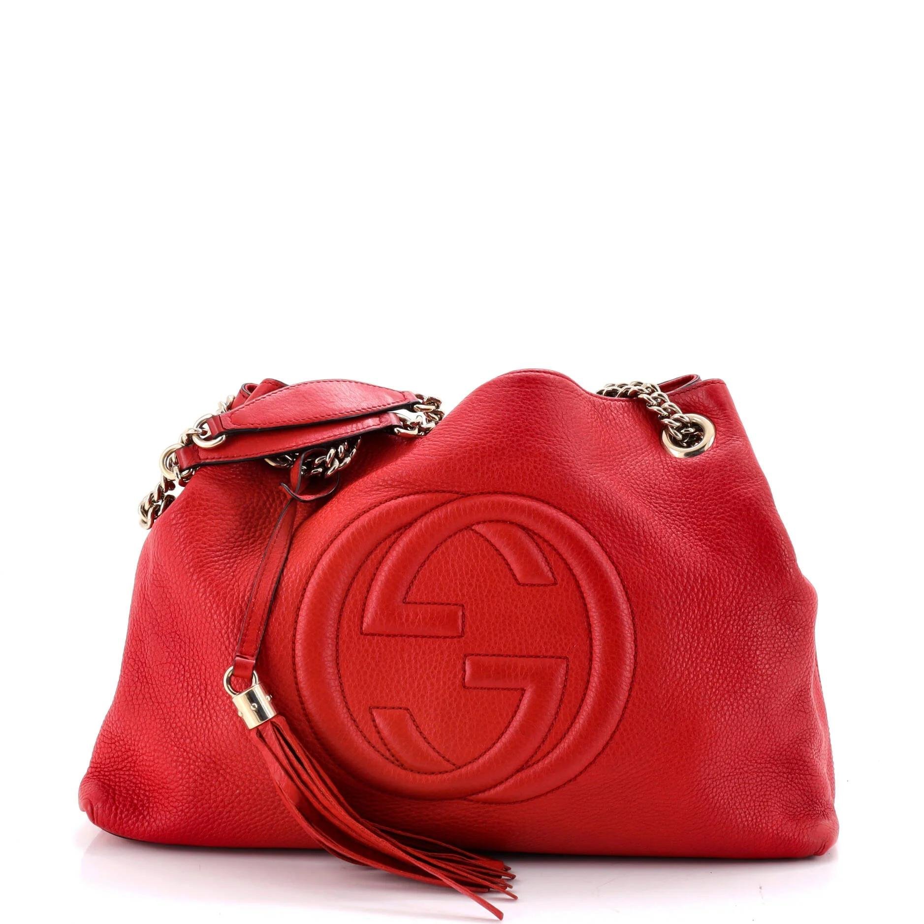 Leather handbag