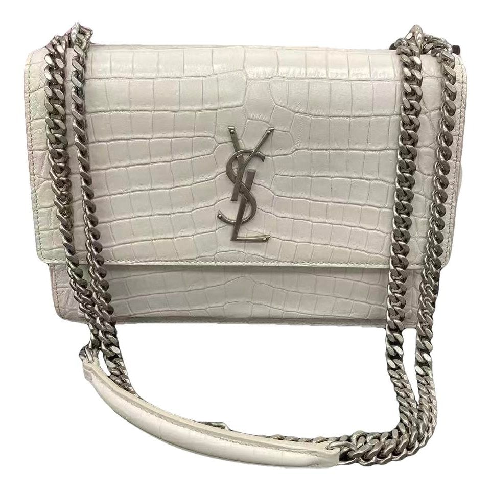 Sunset leather crossbody bag