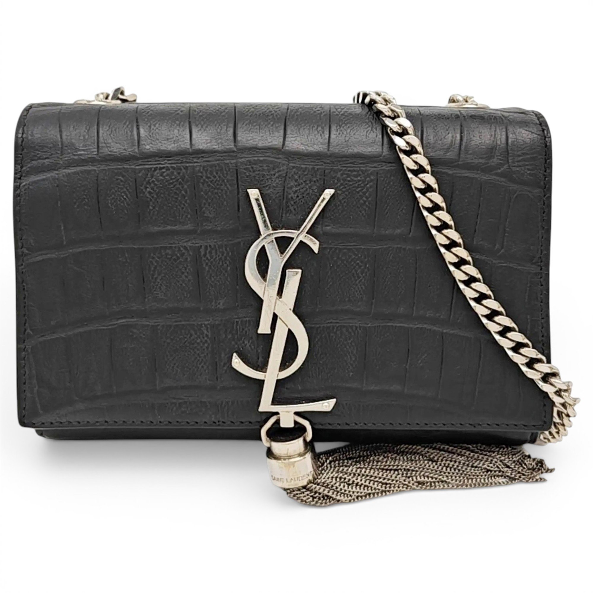 Pompom Kate leather crossbody bag