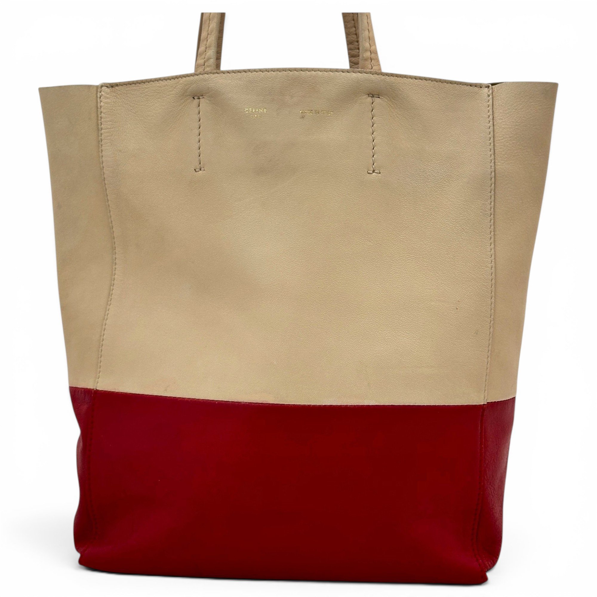 Celine Cabas Horizotal leather tote