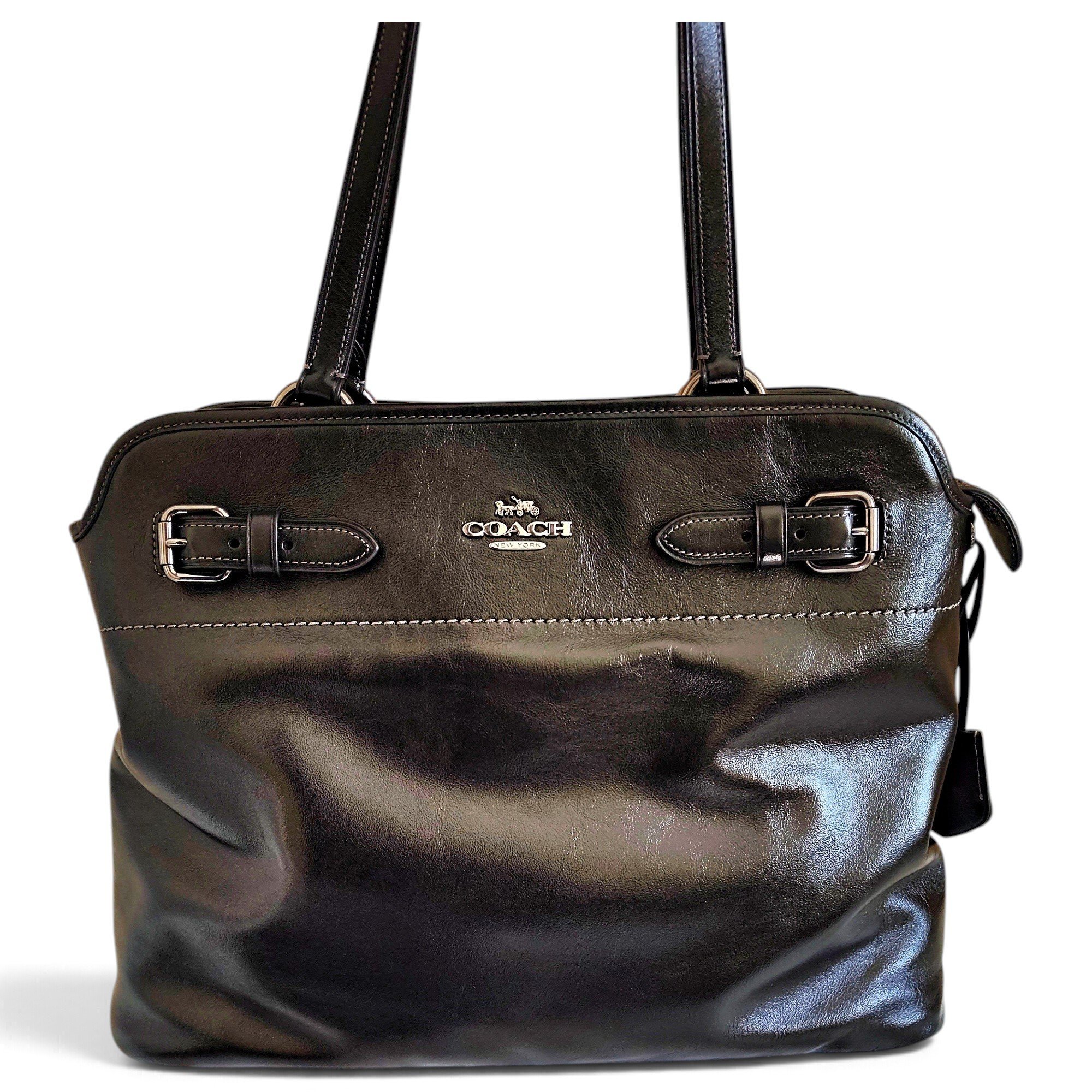 Coach Leather tote