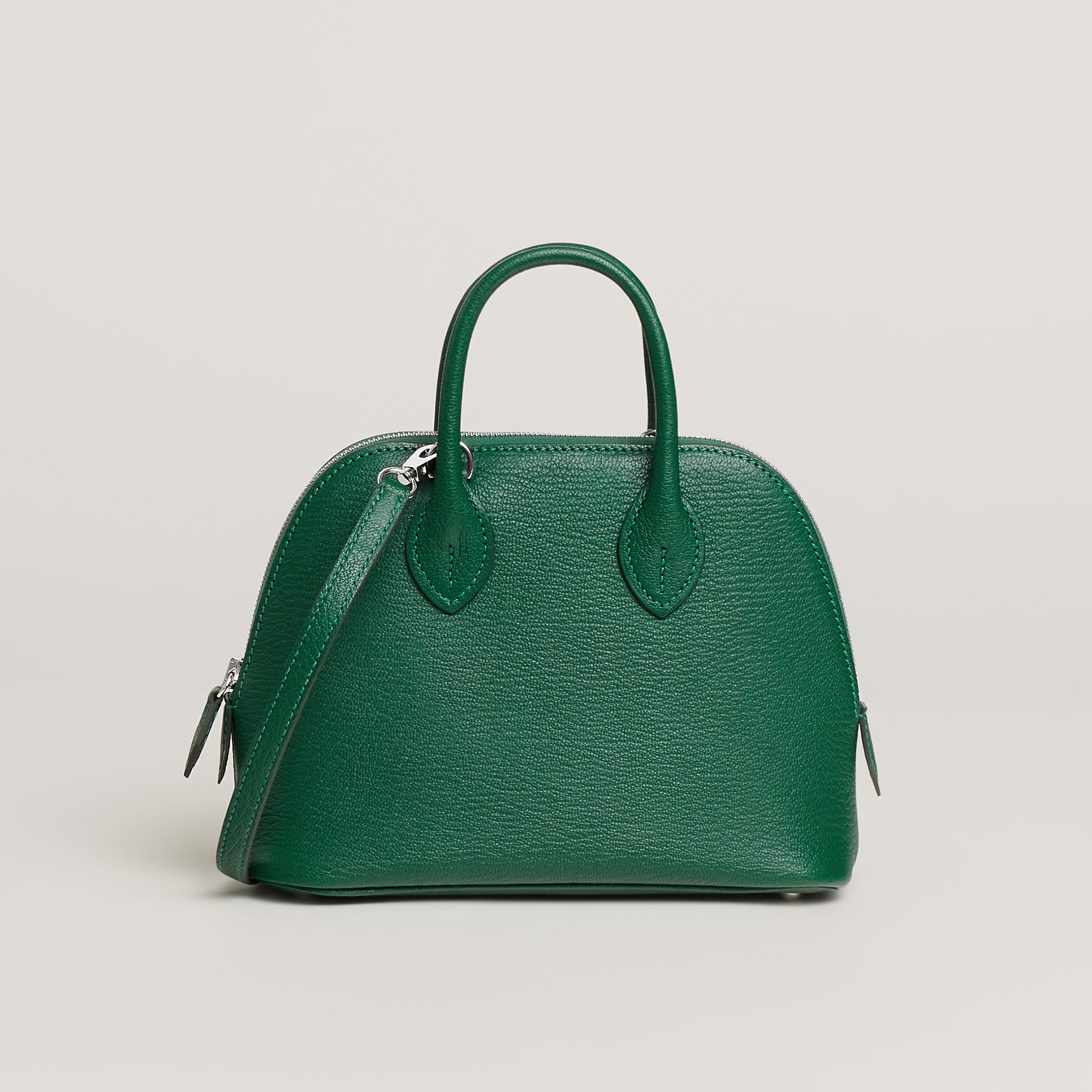 Hermès Mini Bolide in vert moyen