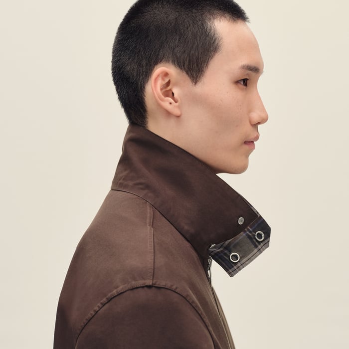Café Reversible Straight Cut Jacket