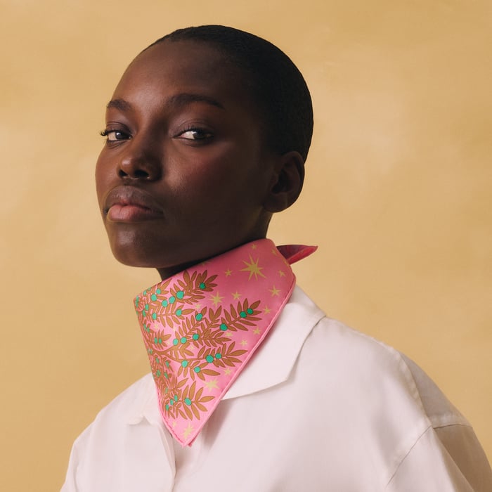 Sous Le Charme d'Orphee Detail Scarf 45