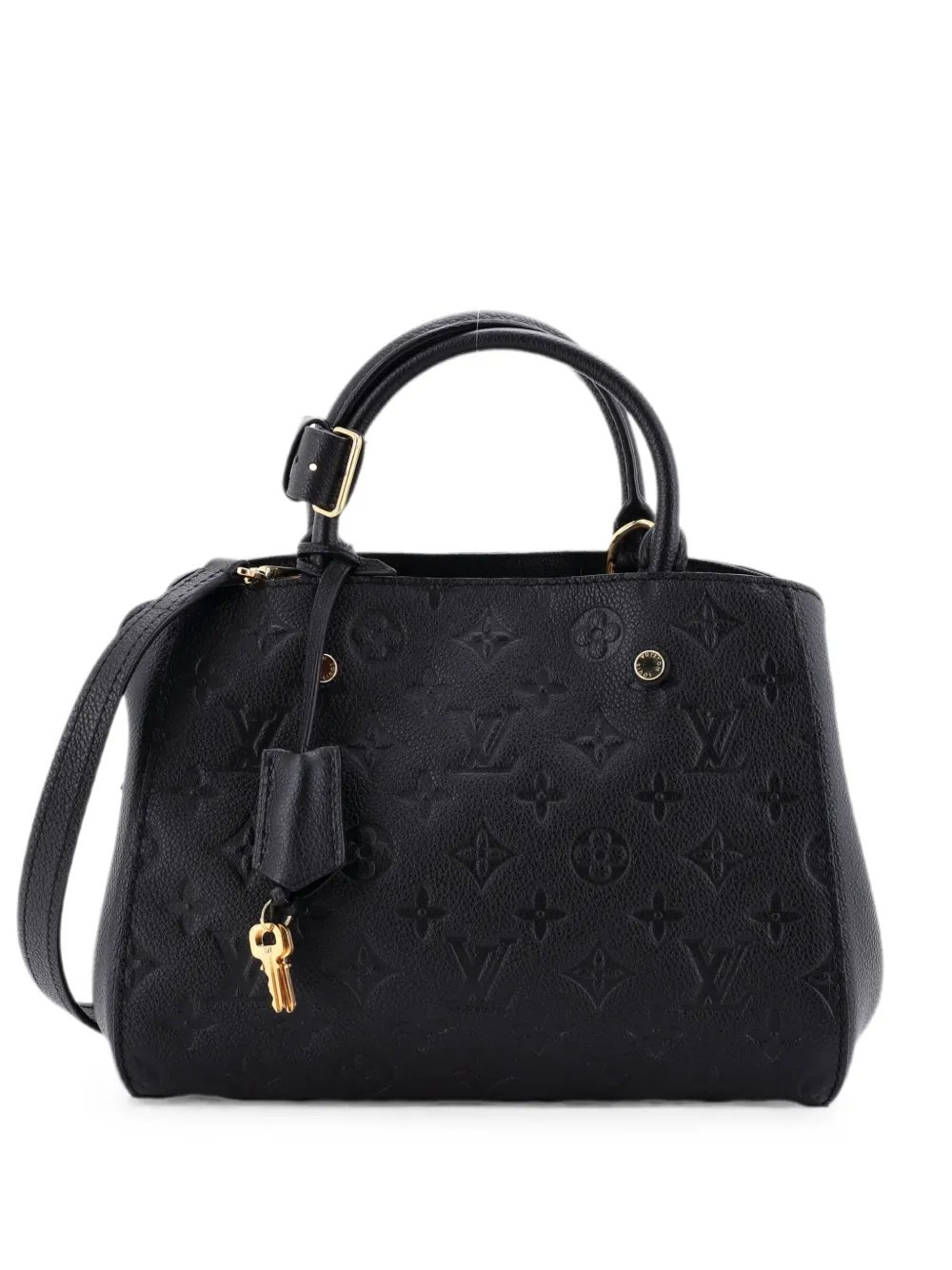 Montaigne Handbag Monogram Empreinte Leather BB satchel