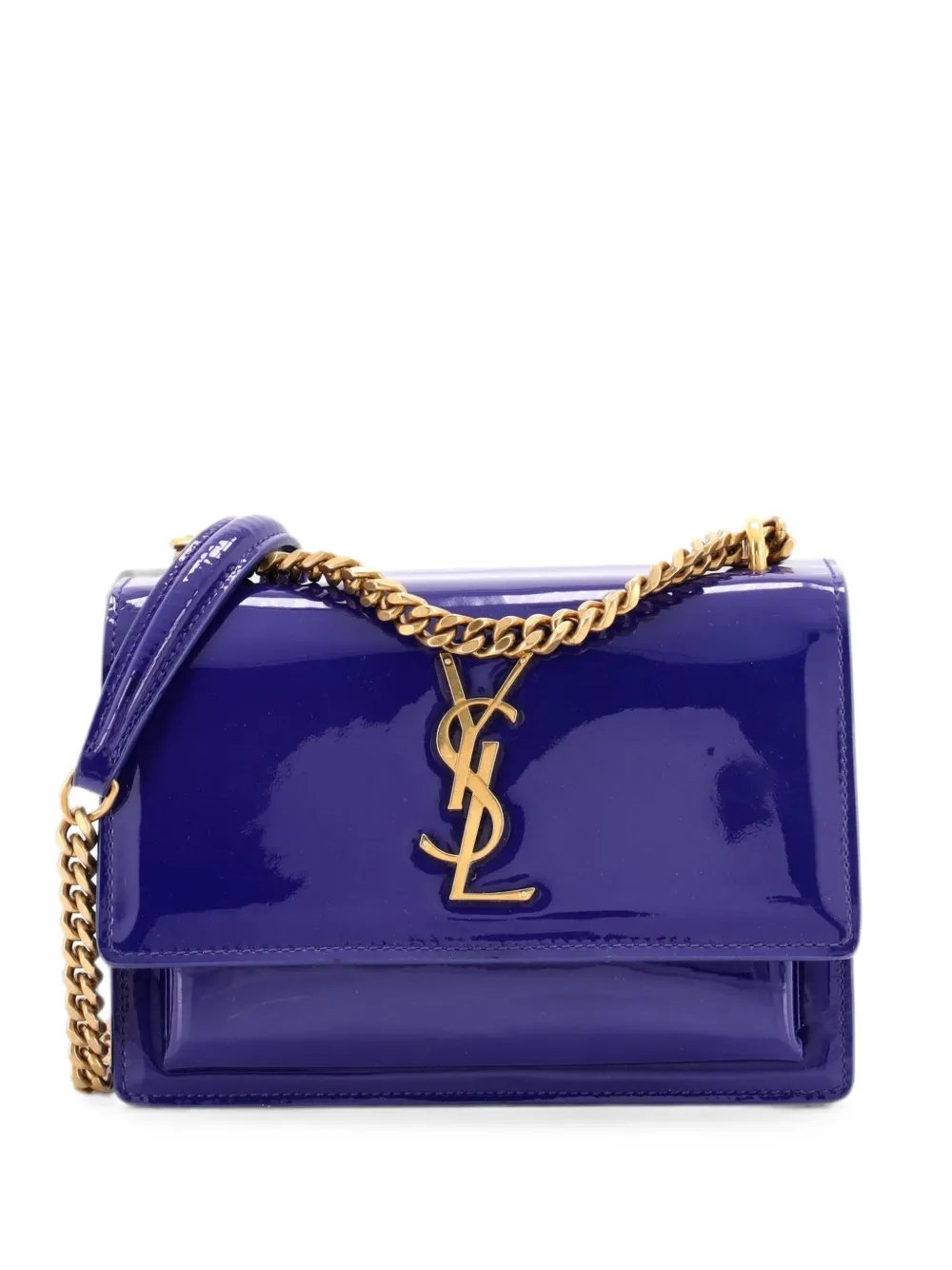 Sunset Patent Small crossbody bag