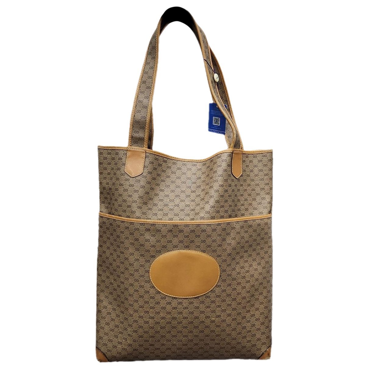 Leather tote