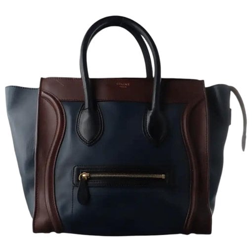 Luggage leather handbag