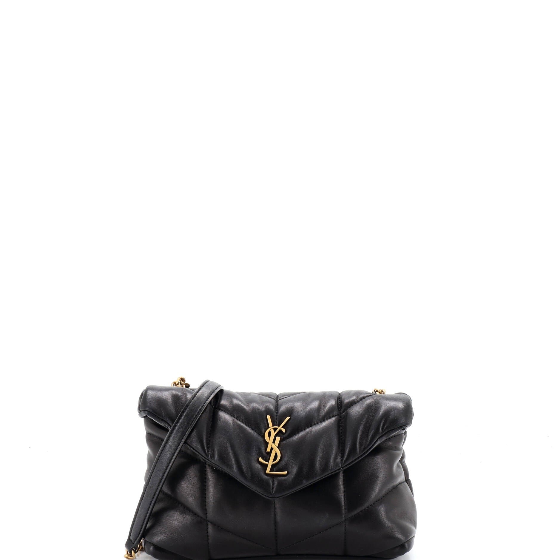 Loulou Puffer Shoulder Bag Quilted Leather Mini
