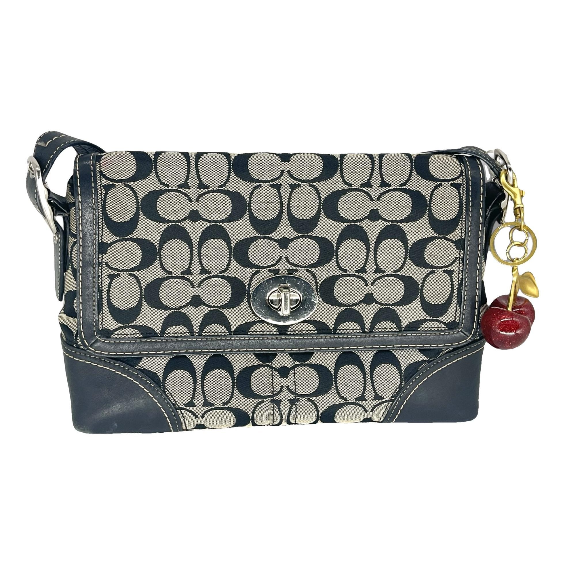Signature Sufflette leather handbag