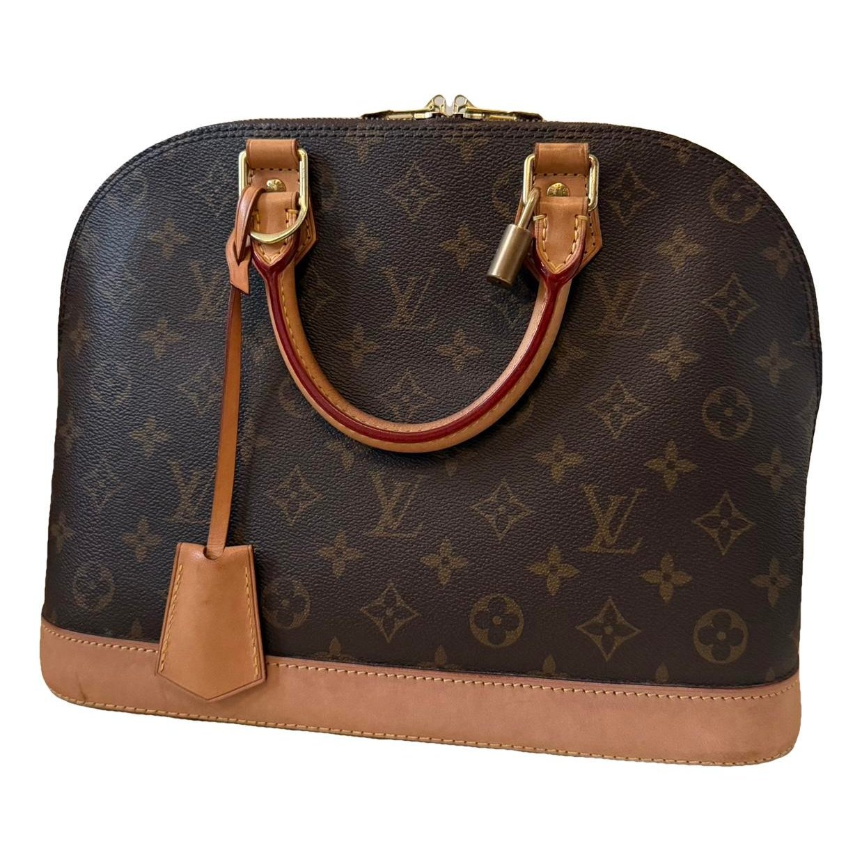 Alma leather handbag