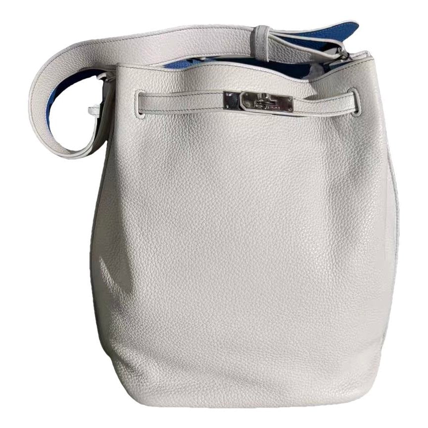 So Kelly leather handbag