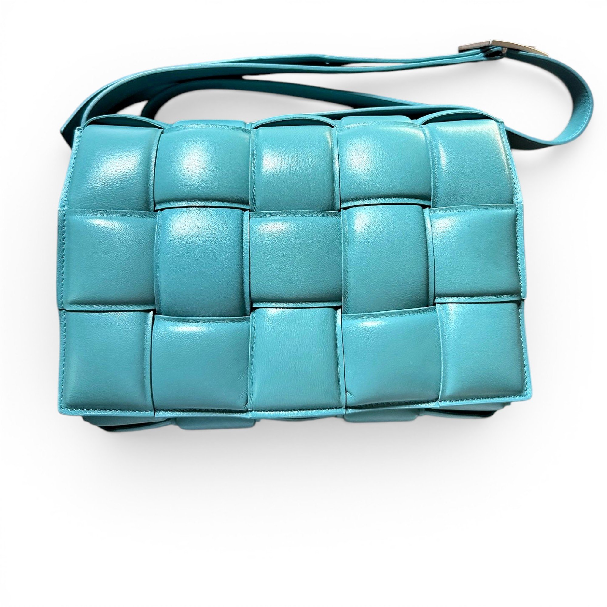 Cassette Padded leather crossbody bag
