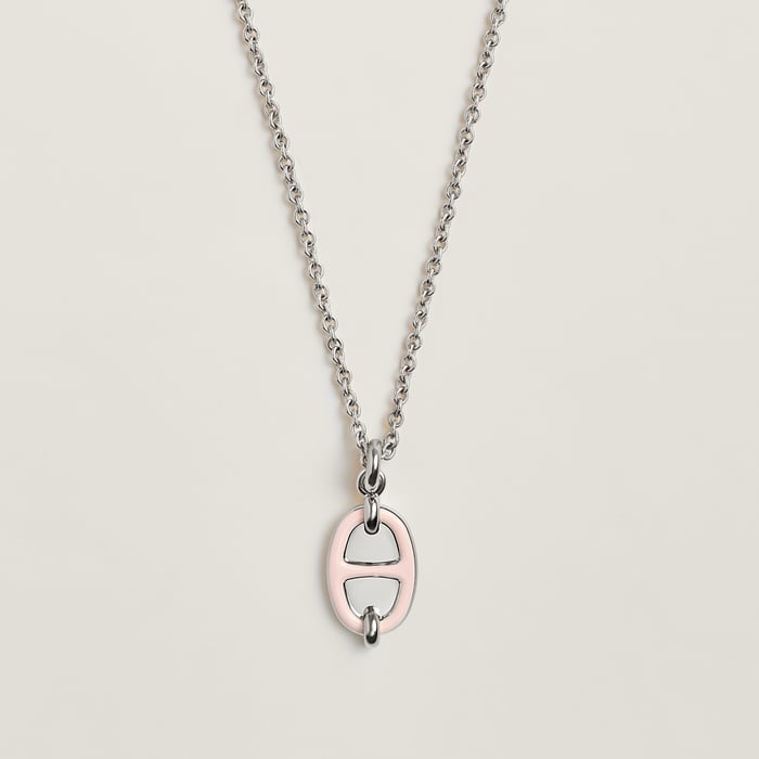 Rose Candeur Mini Maillon Pendant, Small Model