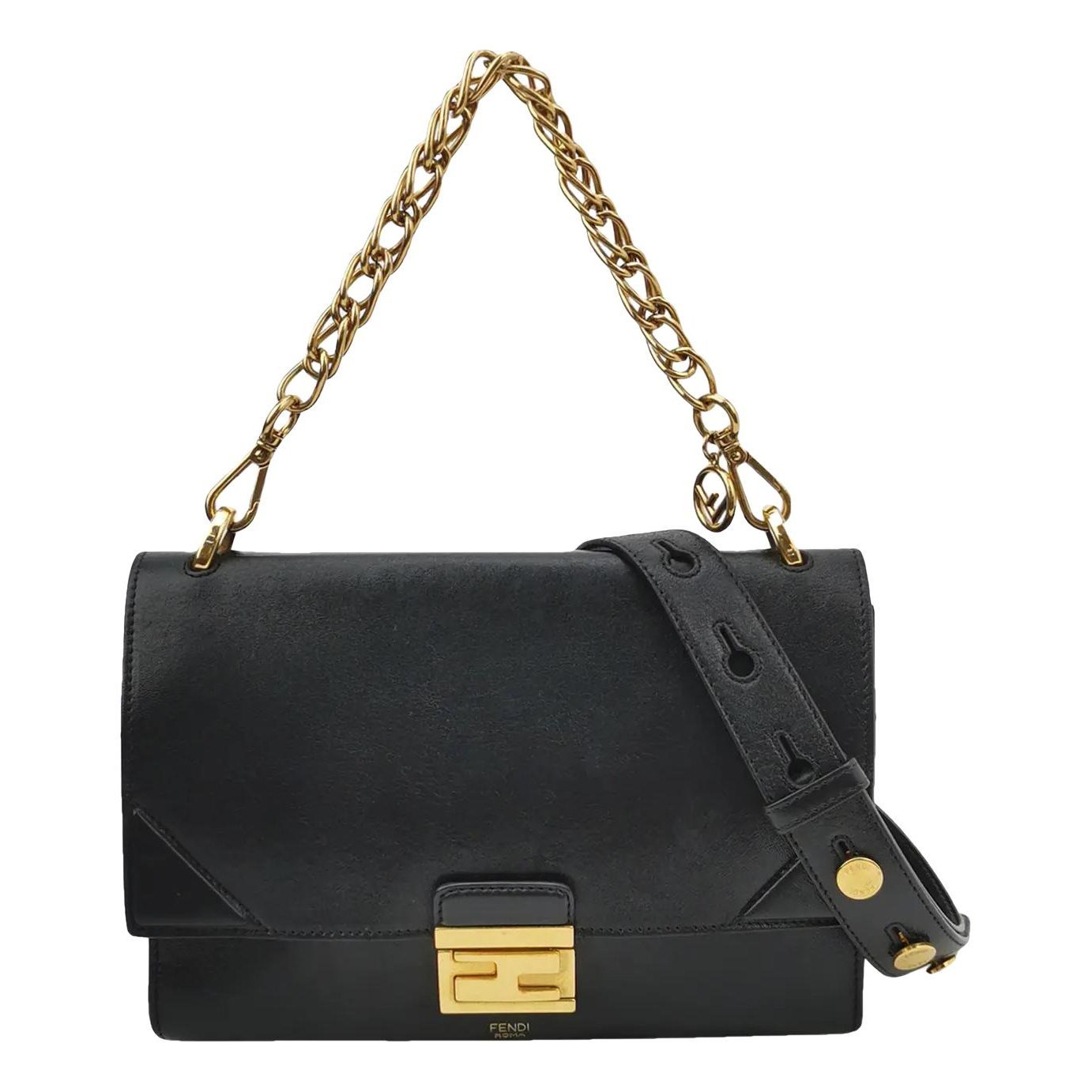 Kan U leather crossbody bag