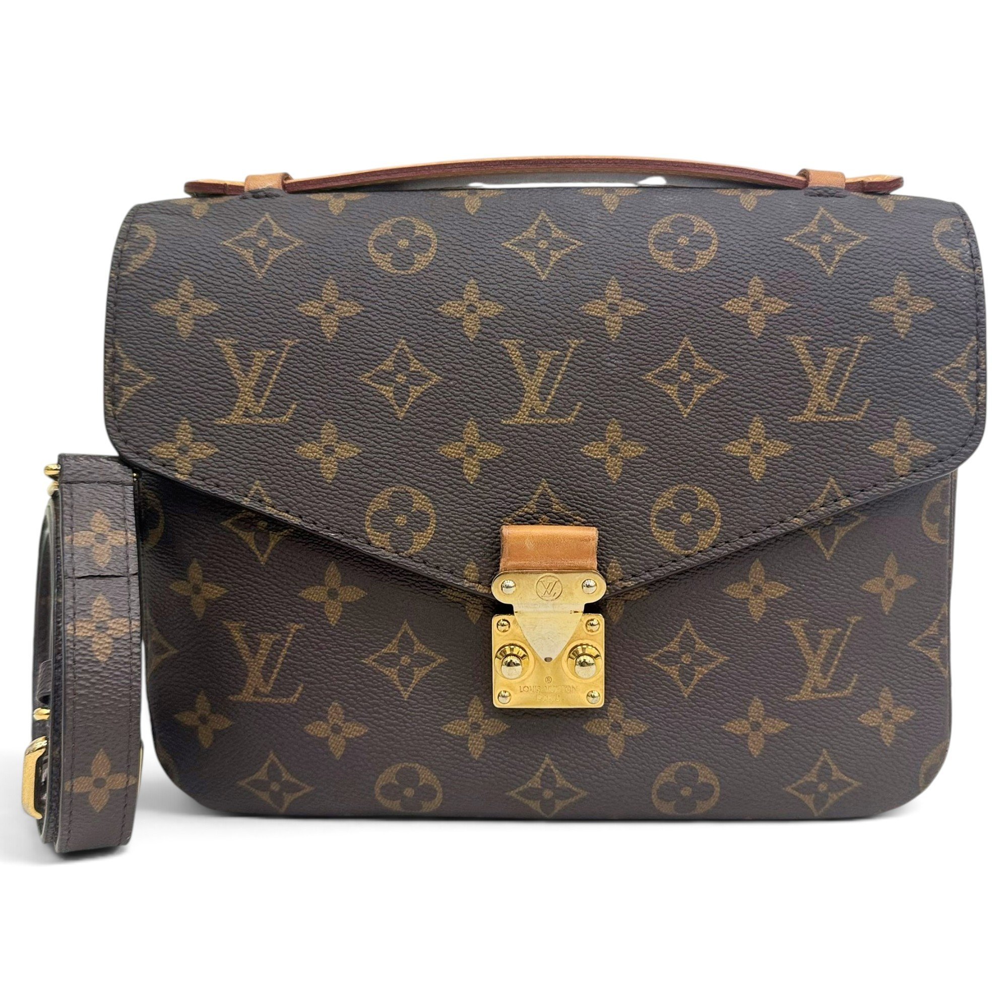 Metis leather crossbody bag