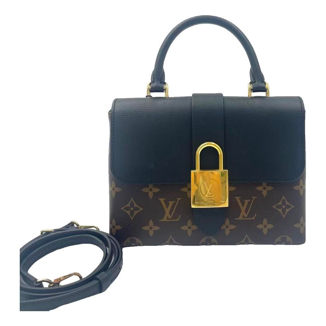 Louis Vuitton Locky BB leather handbag