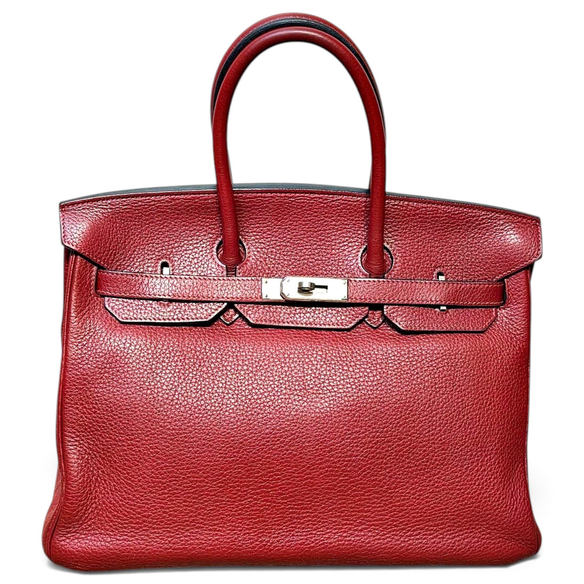 Hermes Birkin 35 Handbag Togo Leather