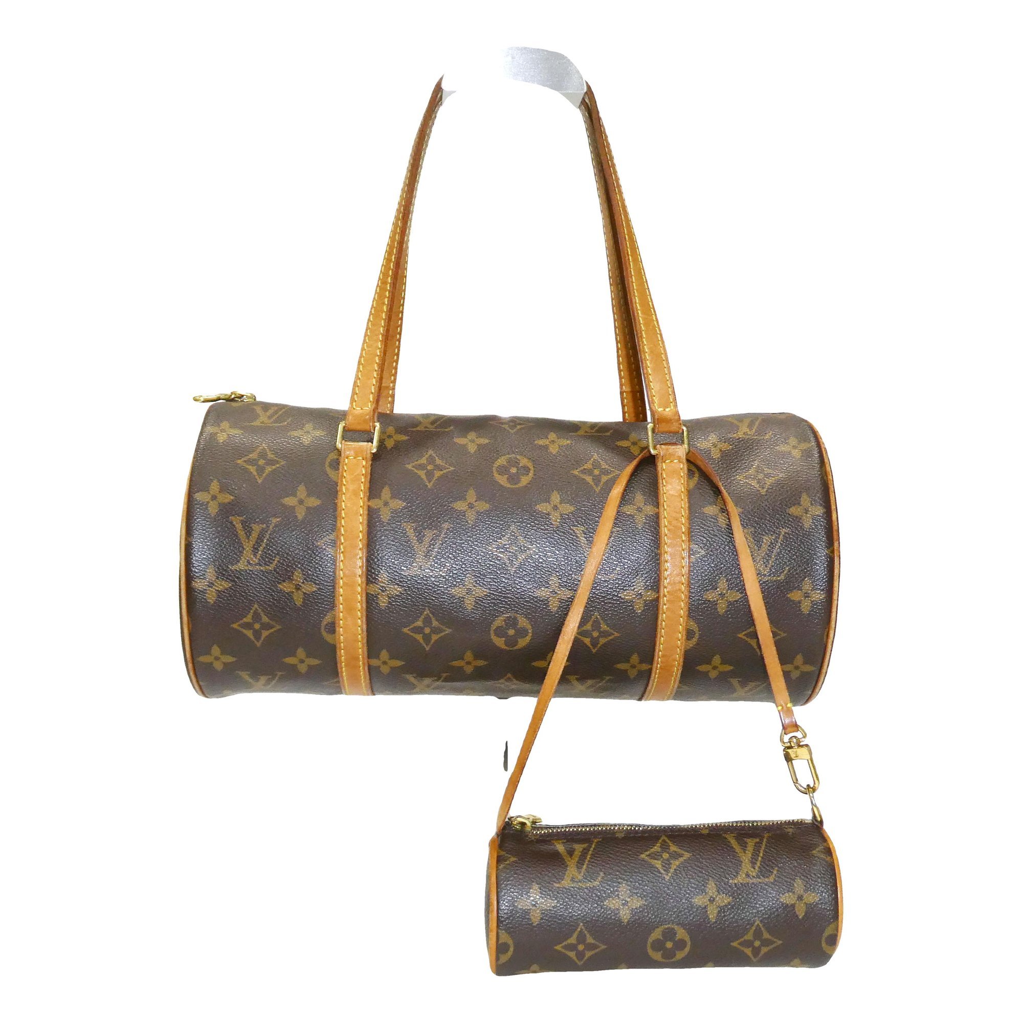 Papillon leather handbag