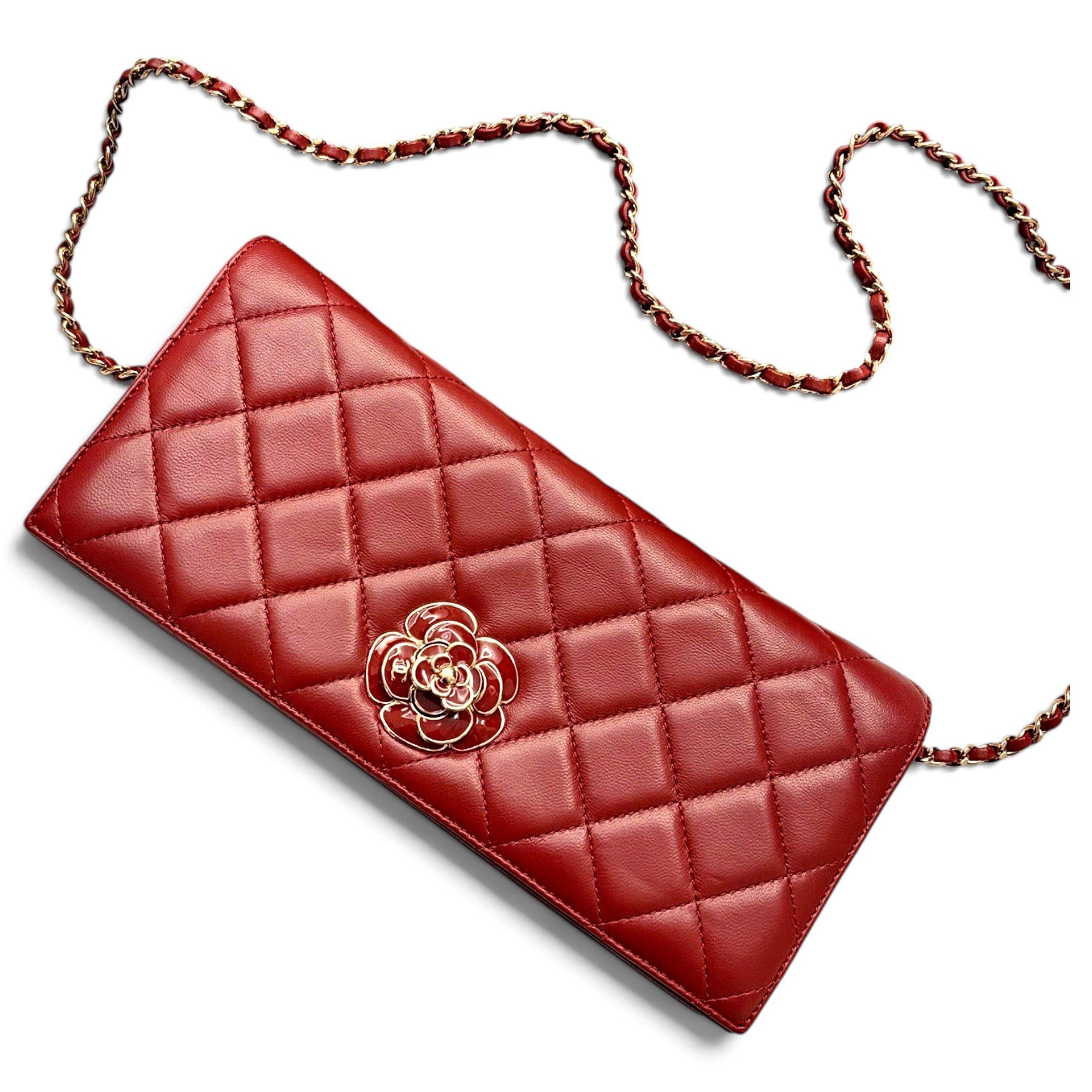 Wallet On Chain Timeless/Classique leather crossbody bag